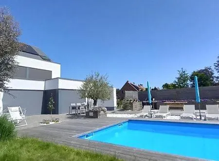 Villa Blue Garden B&B Vlaamse Ardennen Nabij Pairi Daiza Grammont Extérieur photo